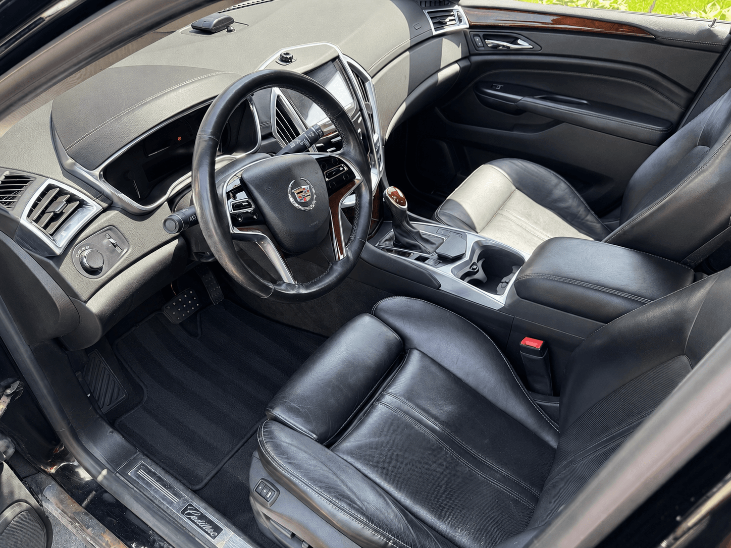 Clean Cadillac driver interior